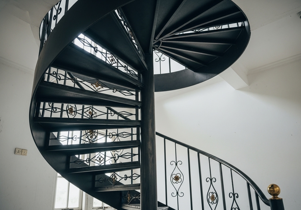 Tangga Putar Modern Minimalis