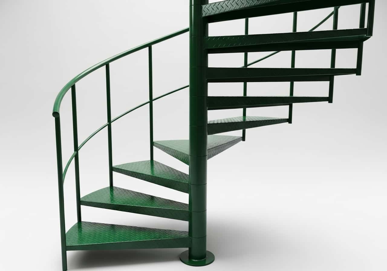 Tangga Putar Spiral Modern