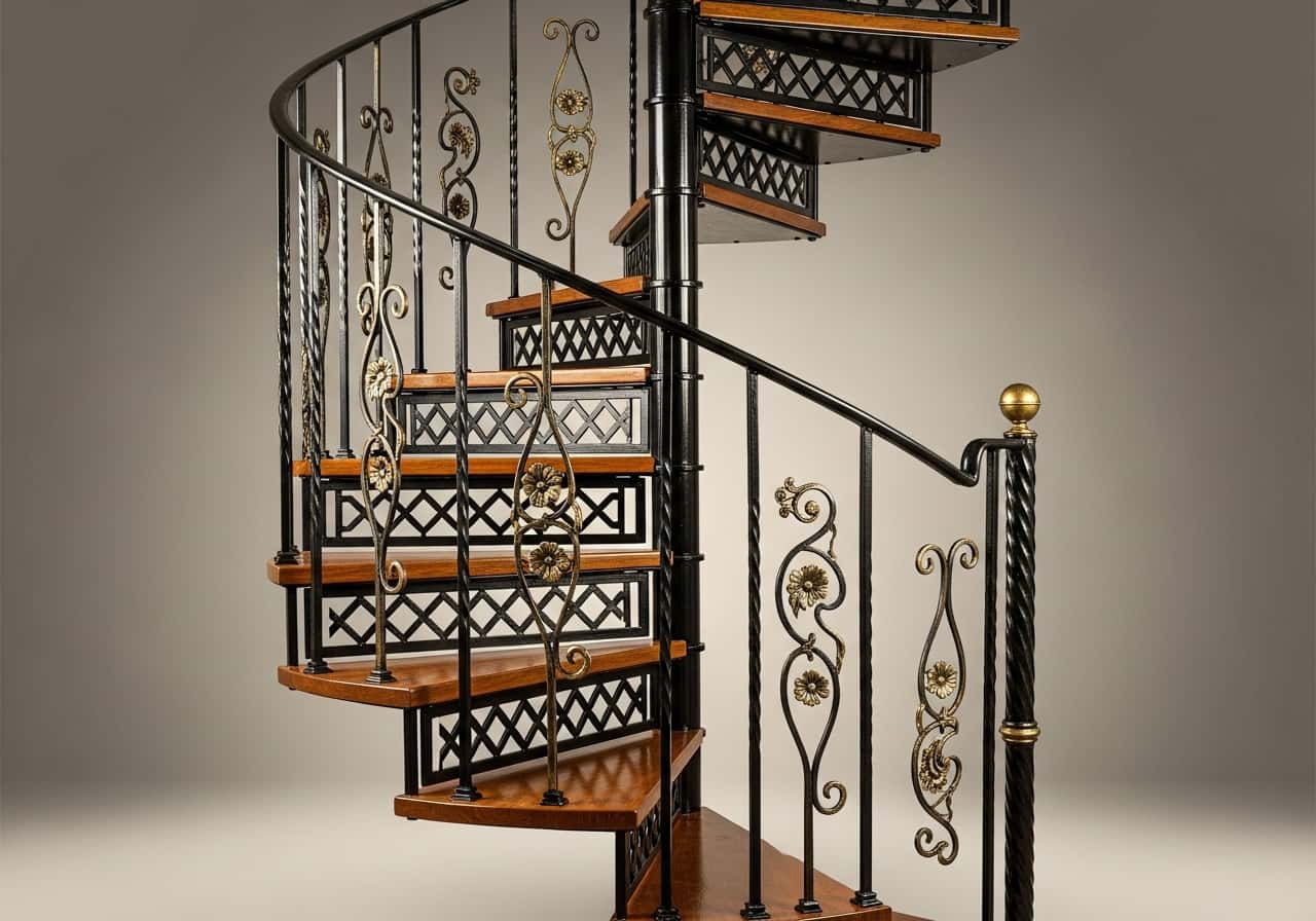 Tangga Putar Modern Minimalis