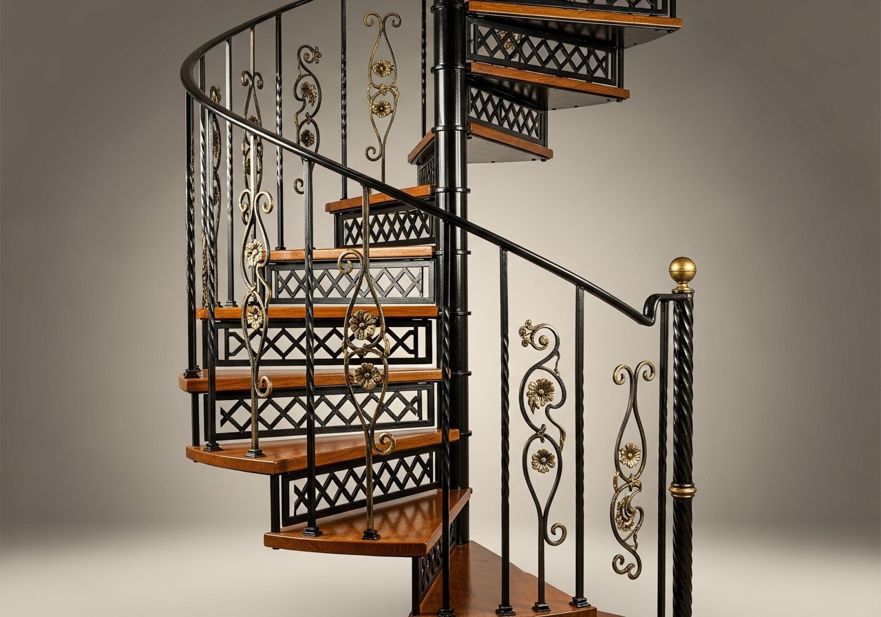 Tangga Putar Modern Minimalis
