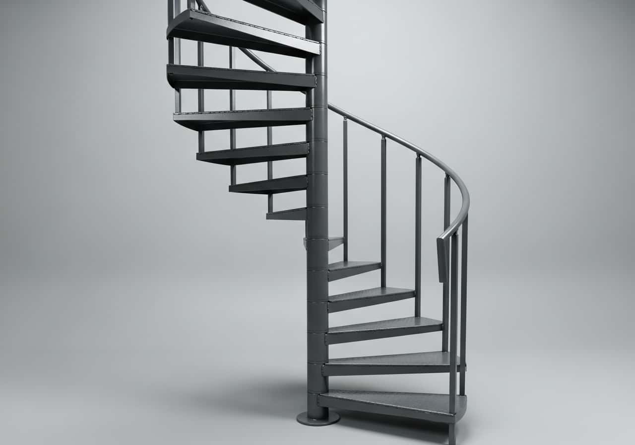 Tangga Putar Spiral Modern