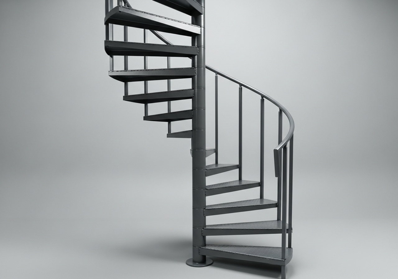 Tangga Putar Spiral Modern