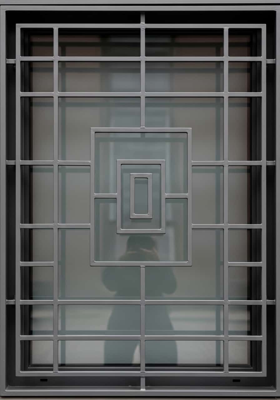 Teralis Jendela Modern Simetris