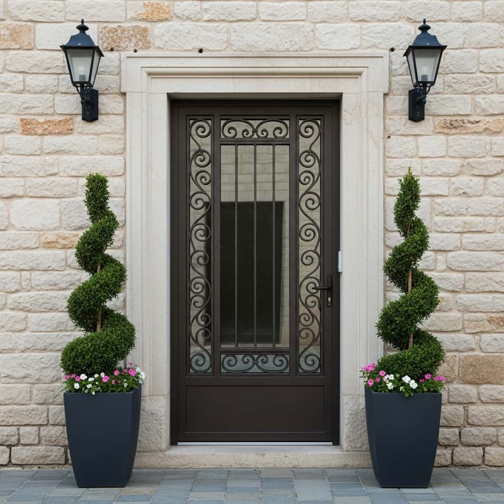 Pintu Besi Modern