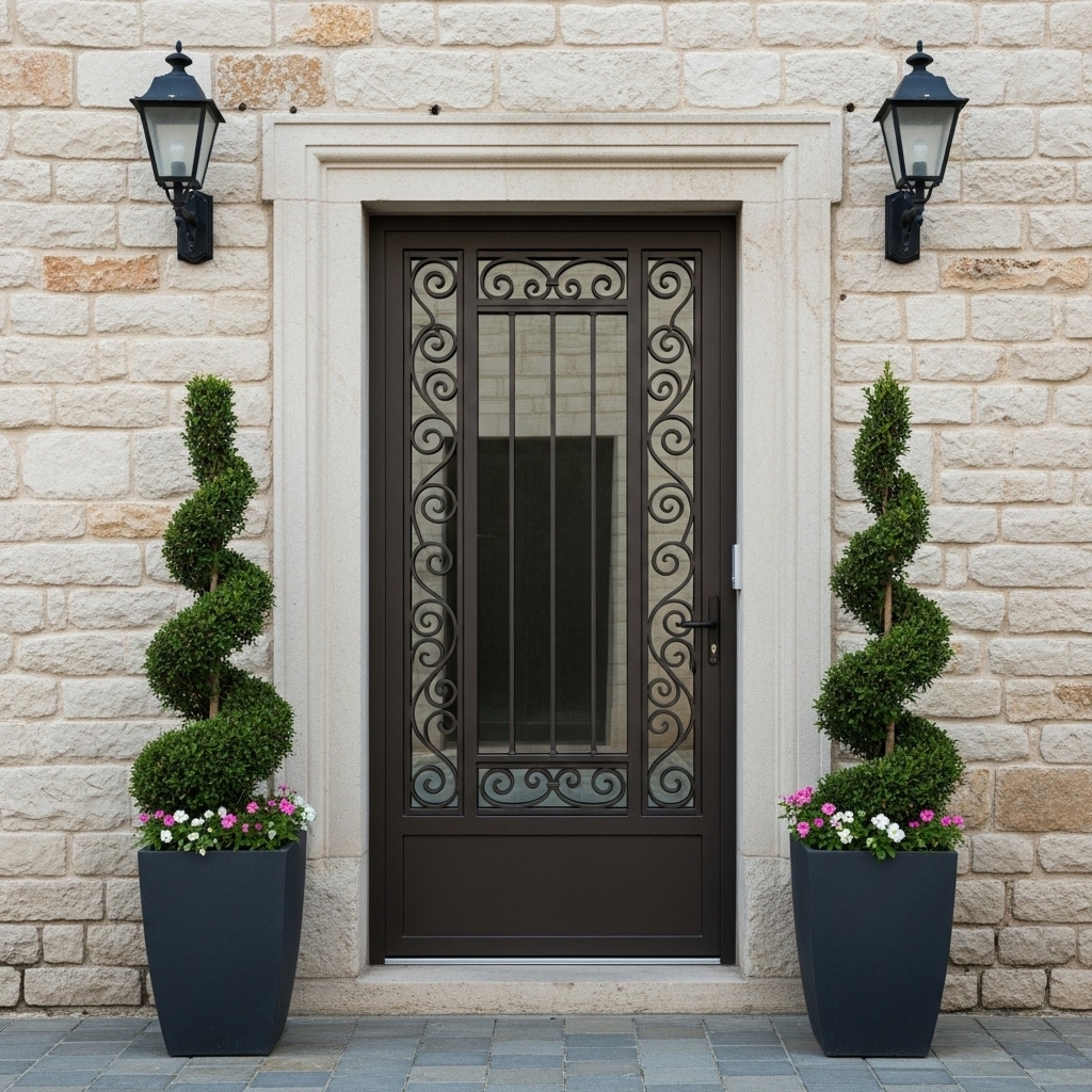 Pintu Besi Modern