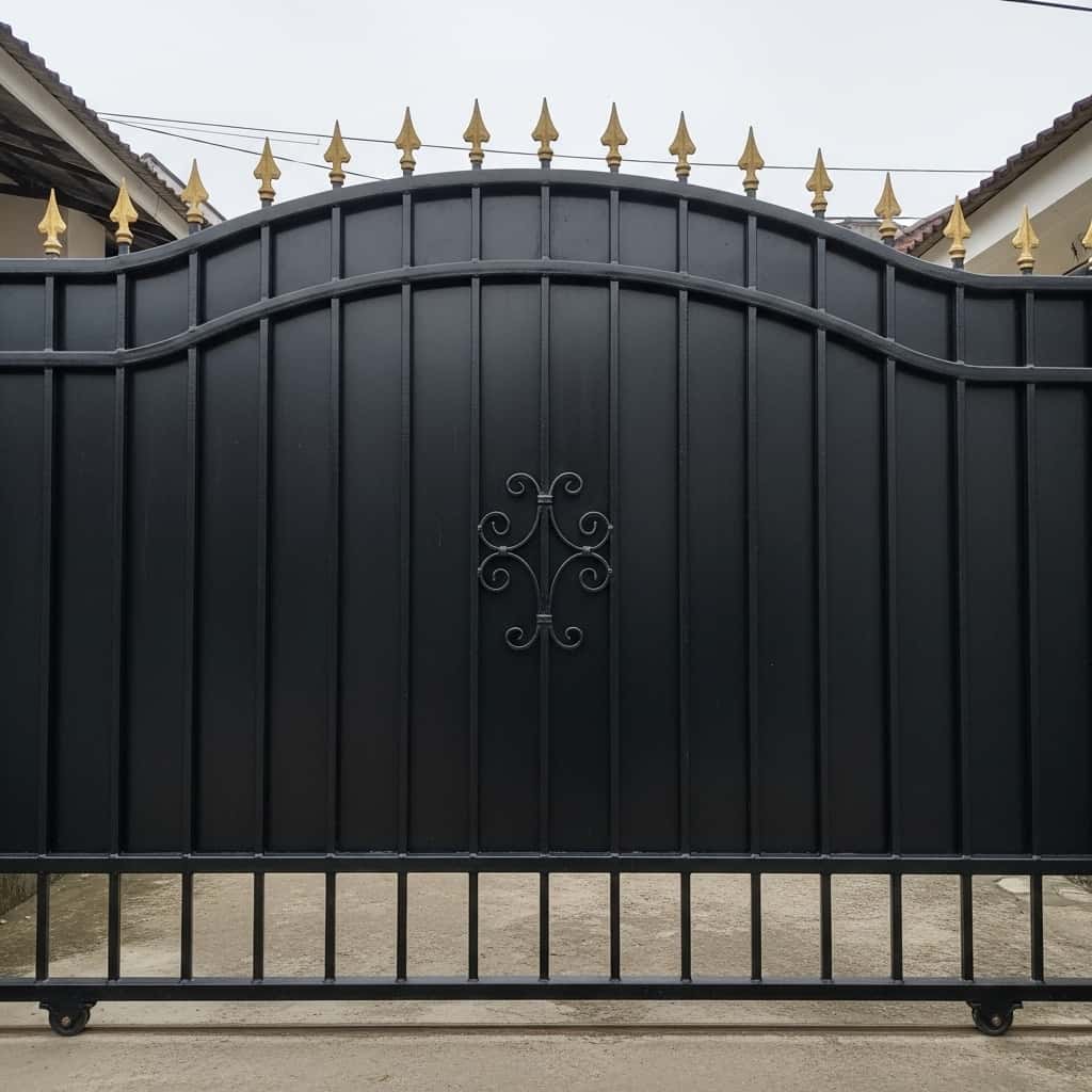 Pintu Gerbang Besi Modern