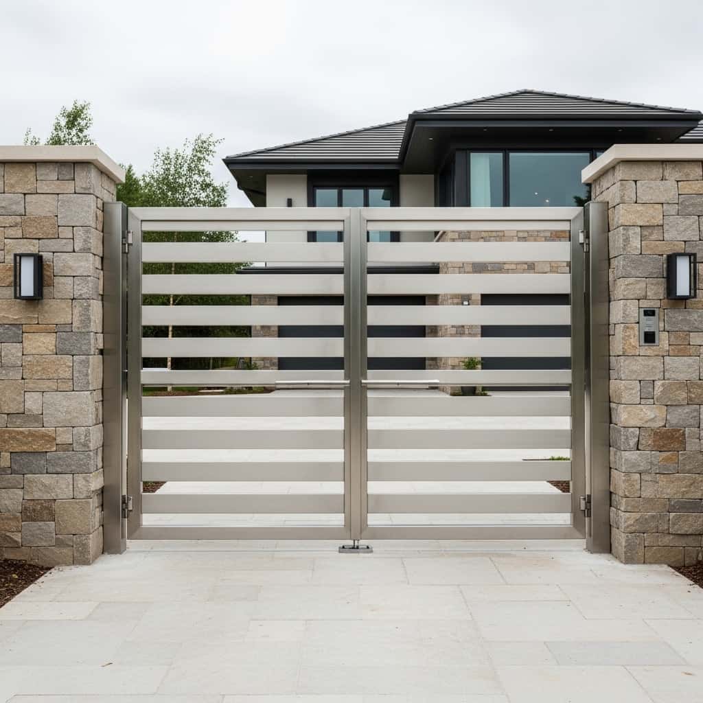 Gerbang Stainless Modern Elegan