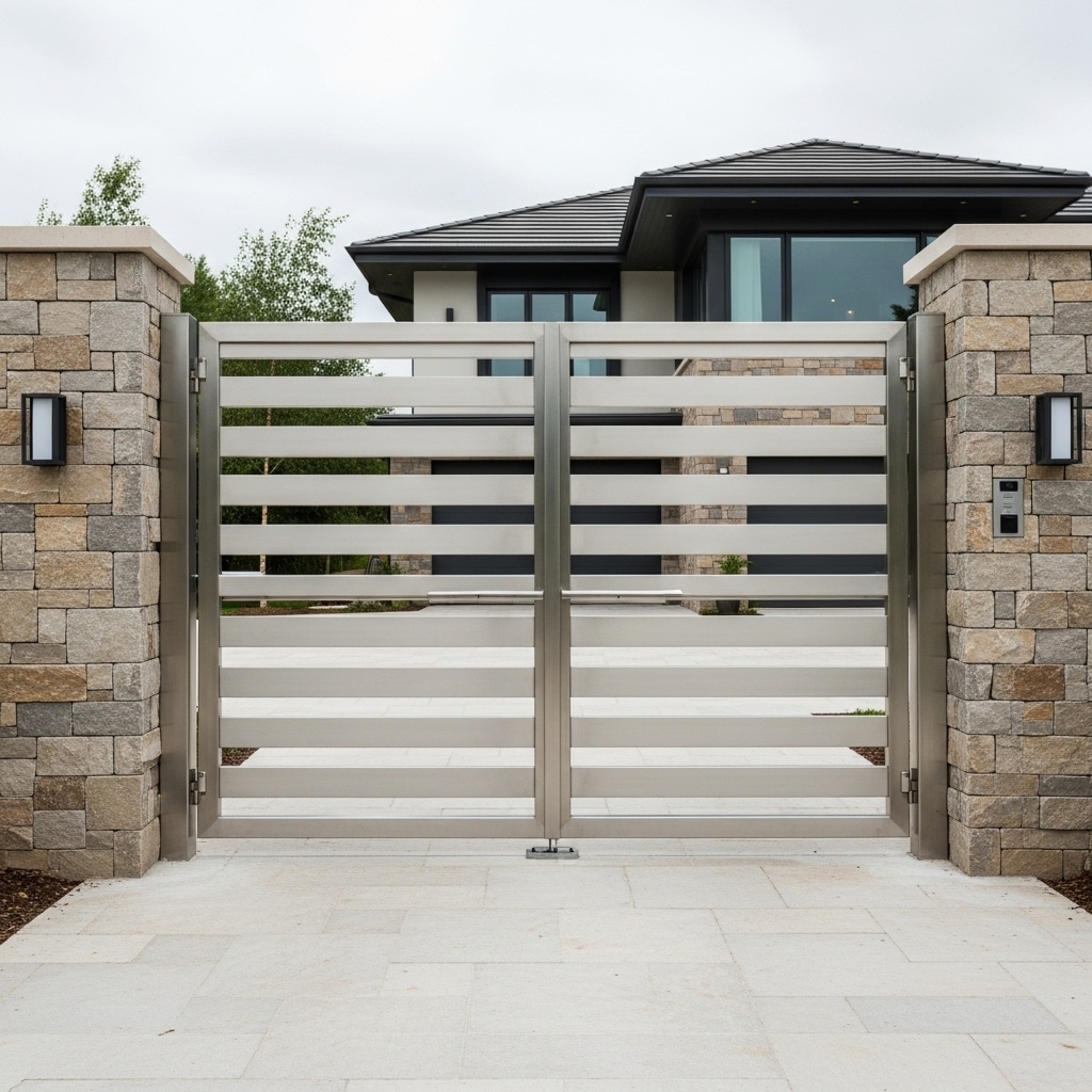 Gerbang Stainless Modern Elegan