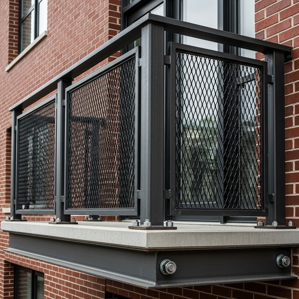 Railing Balkon Modern Minimalis