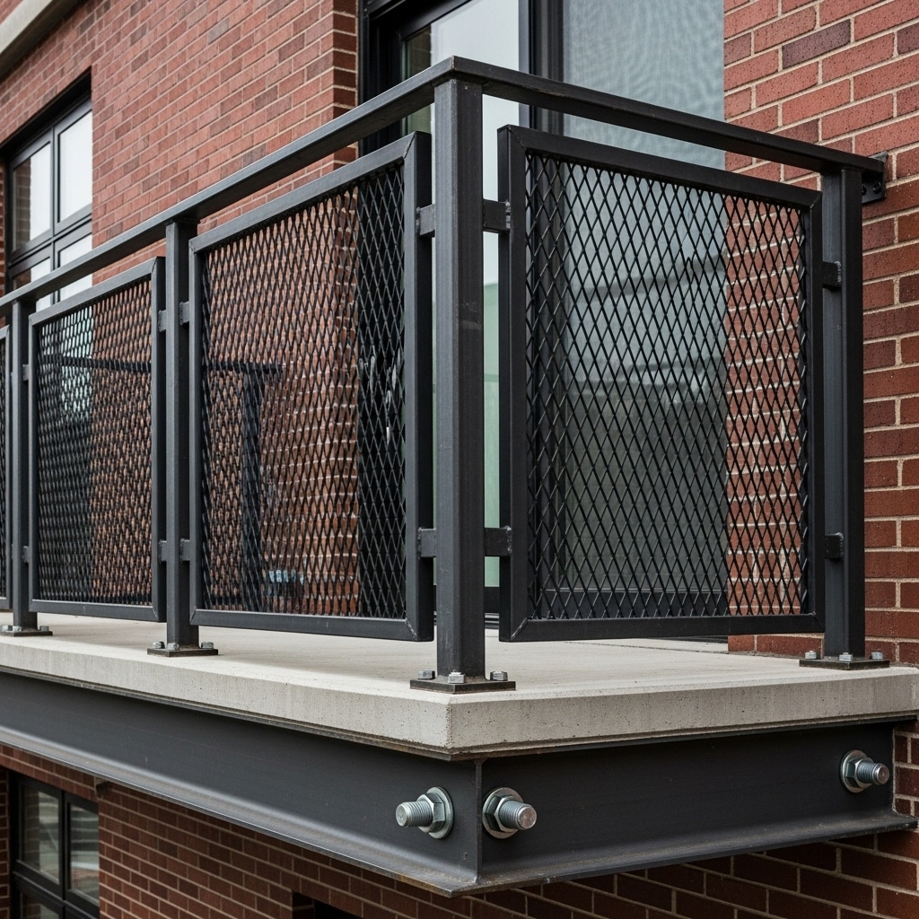 Railing Balkon Modern Minimalis