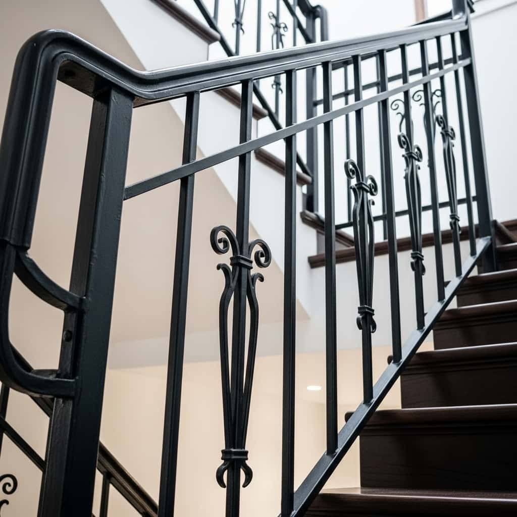 Railing Tangga Besi Modern