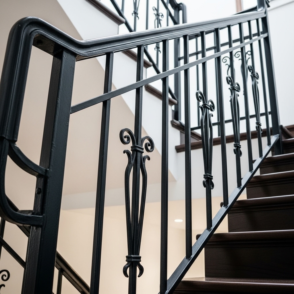 Railing Tangga Besi Modern