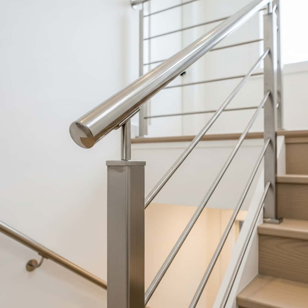 Railing Tangga Stainless Steel Modern