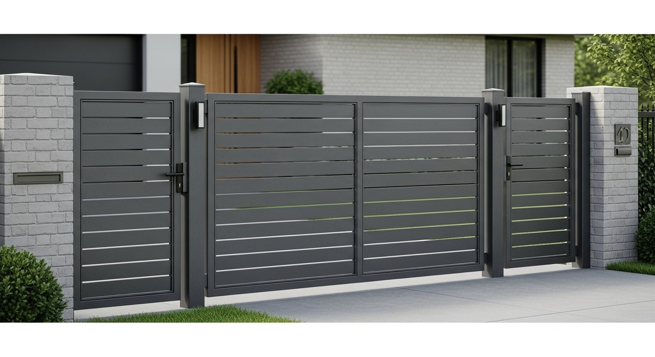 Gerbang Minimalis Modern