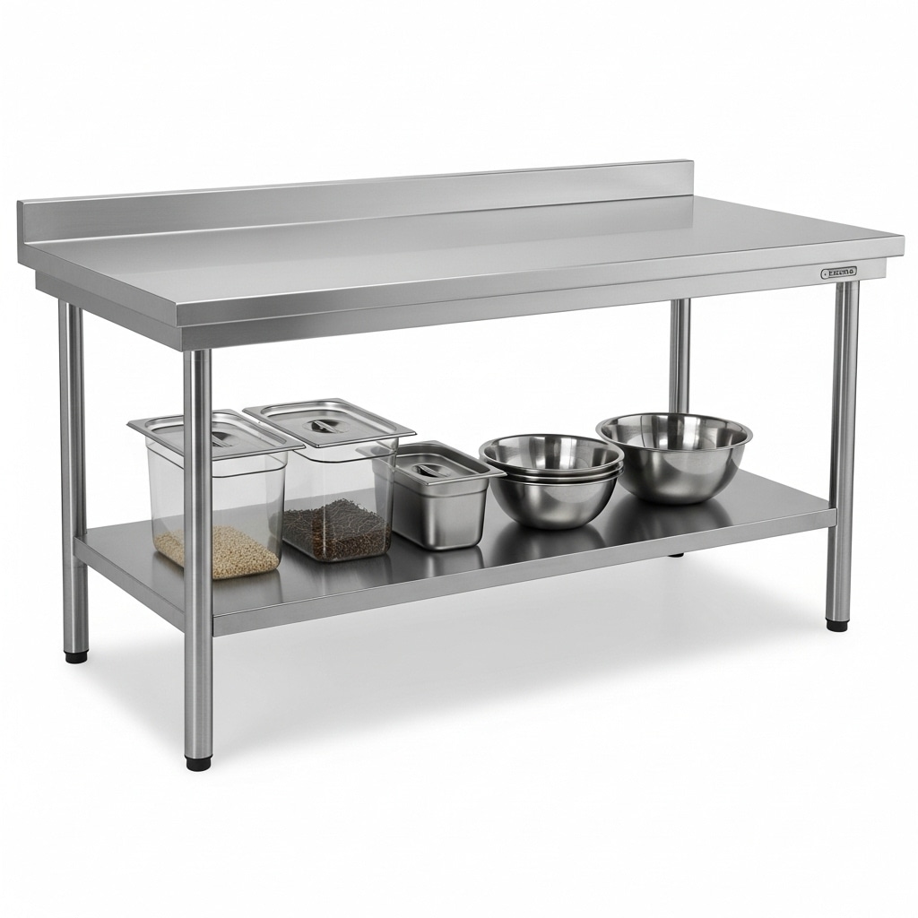 Meja Kitchen Set Stainless Kustom