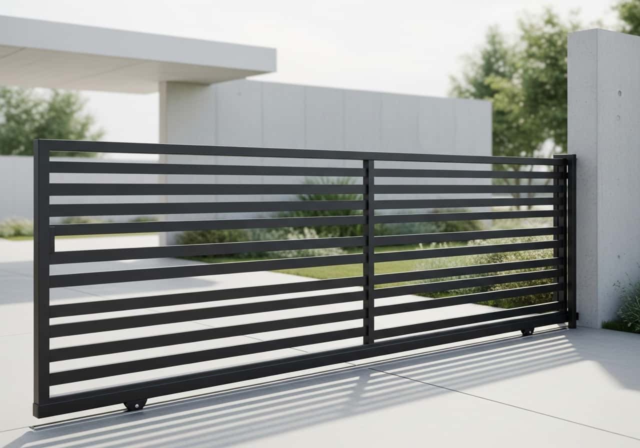 Gerbang Rolling Besi